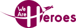 logo we are heroes