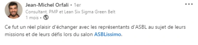 avis positif sur le salon